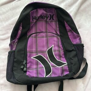 VINTAGE Hurley Backpack in Purple and Black